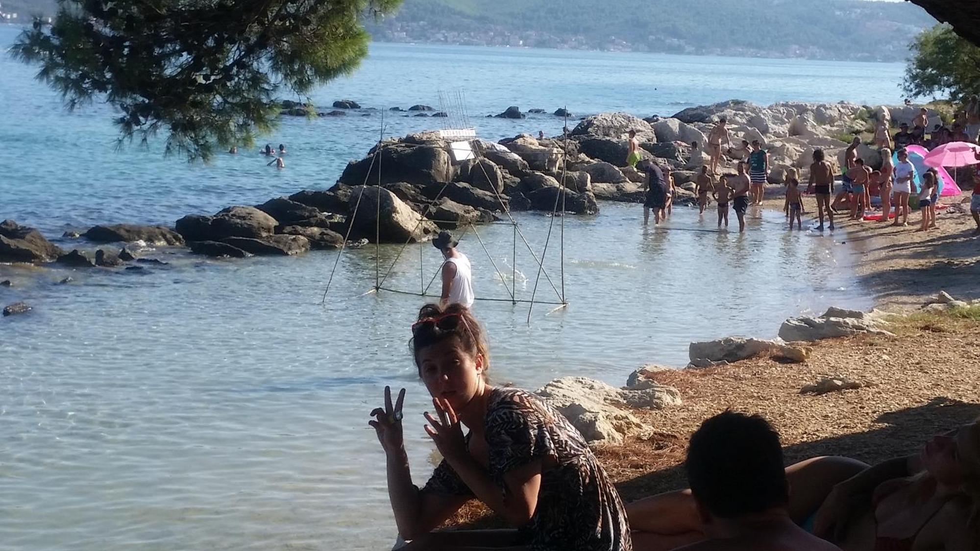 Apartments Volat Beaches Kaštela Eksteriør bilde